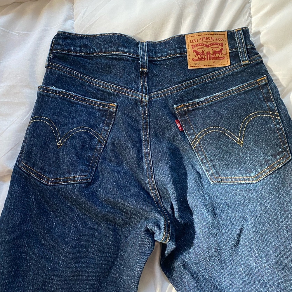 Levi’s 501 vintage straight leg jeans